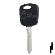 RW Transponder Key | Ford | H86PT, 691643 Automotive Key Strattec