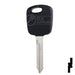RW Transponder Key | Ford | H86PT, 691643 Automotive Key Strattec