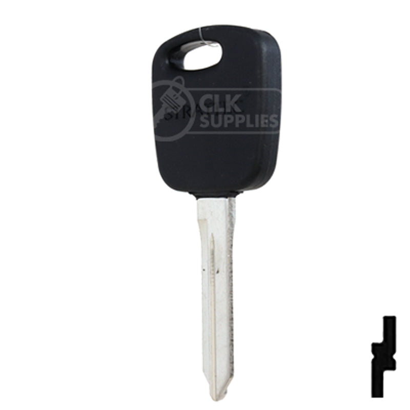 RW Transponder Key | Ford | H86PT, 691643 Automotive Key Strattec