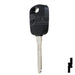 RW Transponder Key | Ford | H86PT, 691643 Automotive Key Strattec