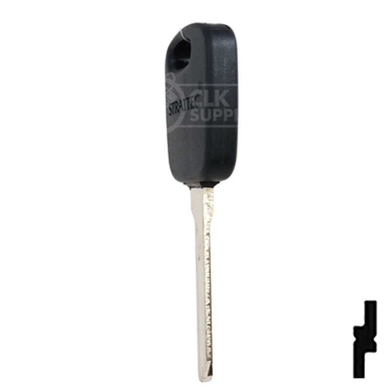 RW Transponder Key | Ford | H86PT, 691643 Automotive Key Strattec