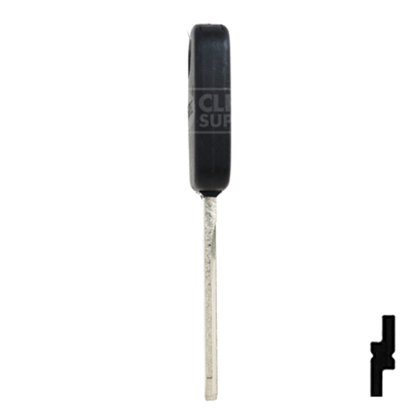 RW Transponder Key | Ford | H86PT, 691643 Automotive Key Strattec