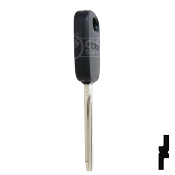 RW Transponder Key | Ford | H86PT, 691643 Automotive Key Strattec