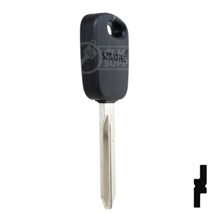RW Transponder Key | Ford | H86PT, 691643 Automotive Key Strattec
