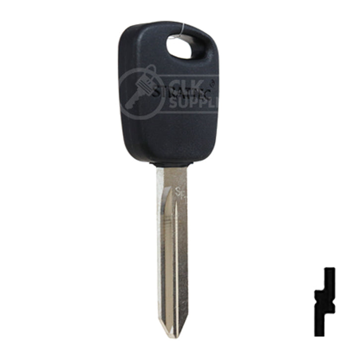 RW Transponder Key | Ford | H86PT, 691643 Automotive Key Strattec