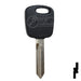RW Transponder Key | Ford | H86PT, 691643 Automotive Key Strattec
