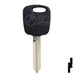 RW Transponder Key | Ford | H86PT, 691643 Automotive Key Strattec