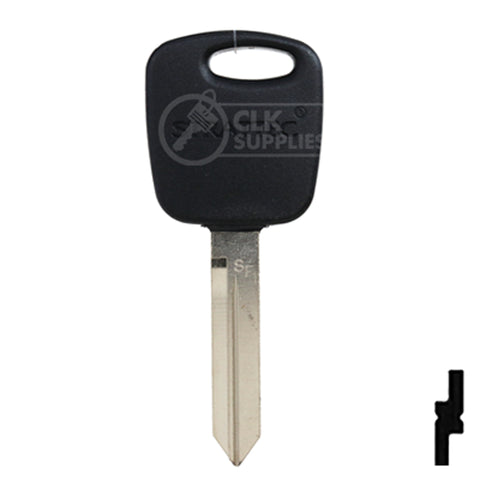 RW Transponder Key | Ford | H86PT, 691643