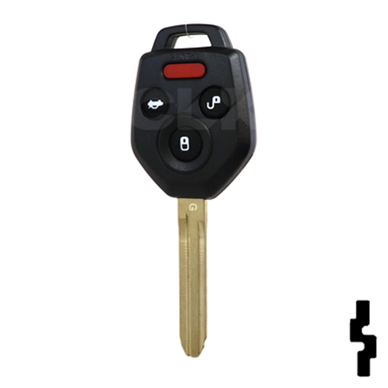Subaru 4 Button (G Chip) Remote Head Key (4B3) - By Ilco Automotive Key Ilco