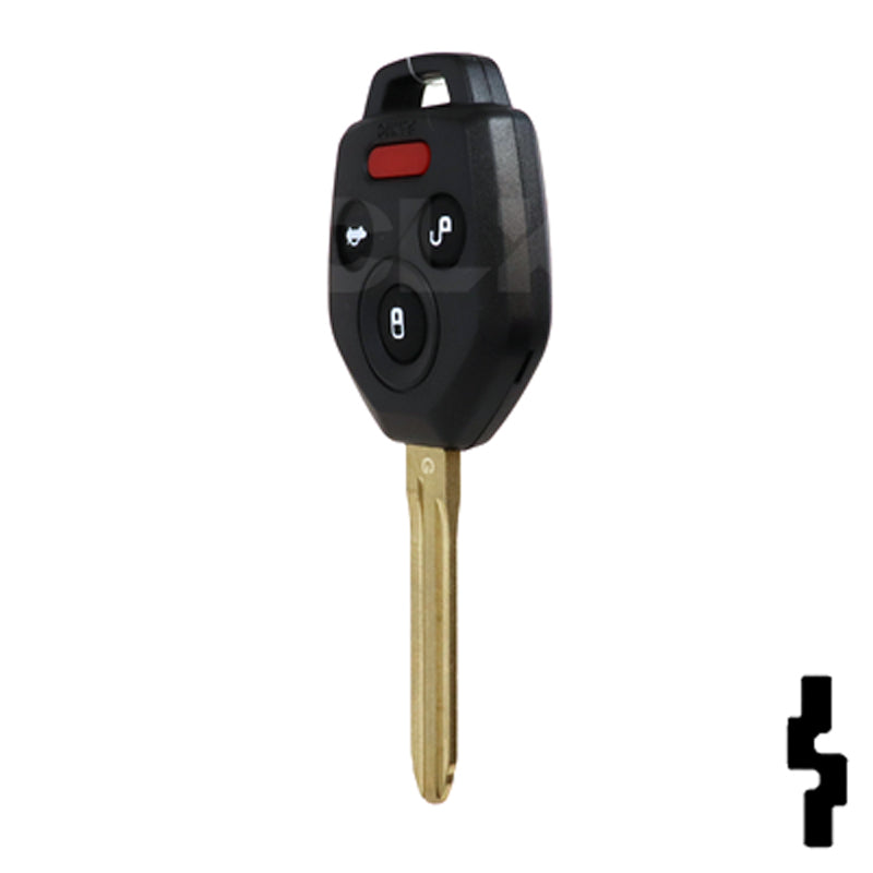 Subaru 4 Button (G Chip) Remote Head Key (4B3) - By Ilco Automotive Key Ilco