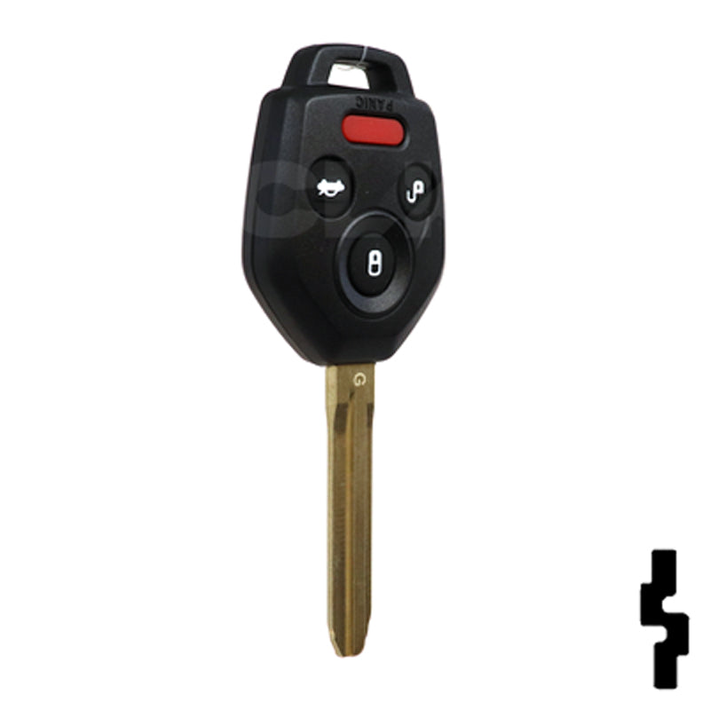 Subaru 4 Button (G Chip) Remote Head Key (4B3) - By Ilco Automotive Key Ilco