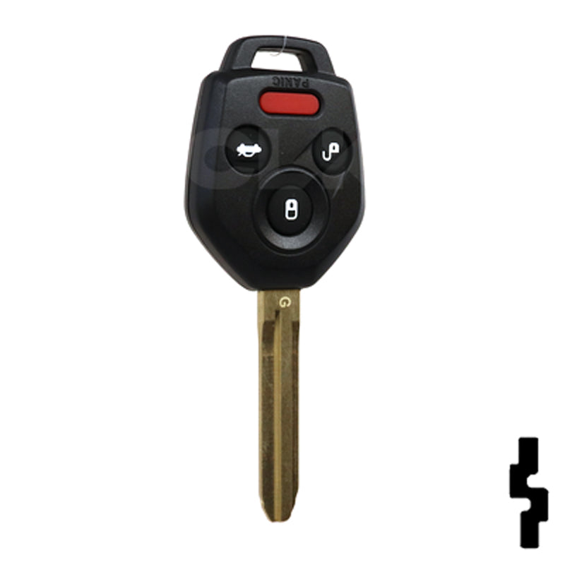 Subaru 4 Button (G Chip) Remote Head Key (4B3) - By Ilco Automotive Key Ilco