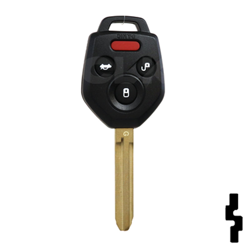 Subaru 4 Button (G Chip) Remote Head Key (4B3) - By Ilco Automotive Key Ilco