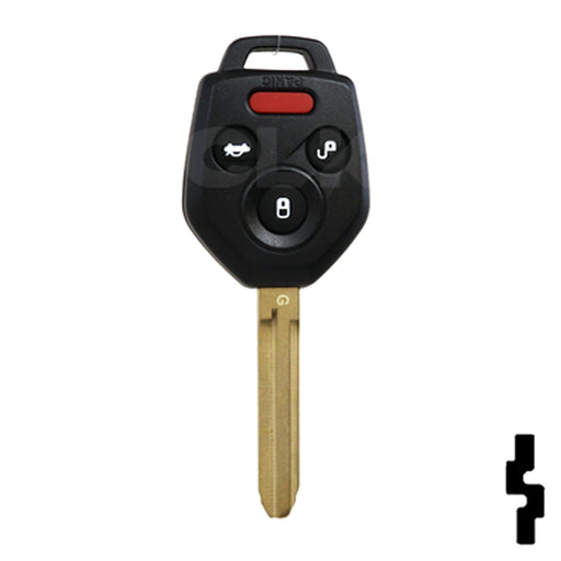 Subaru 4 Button (G Chip) Remote Head Key (4B3) - By Ilco Automotive Key Ilco