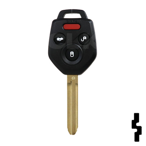 Subaru 4 Button (G Chip) Remote Head Key (4B3) - By Ilco