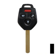 Subaru 4 Button Remote Head High Security  Key "4D60" (4B6) - By Ilco Automotive Key Ilco
