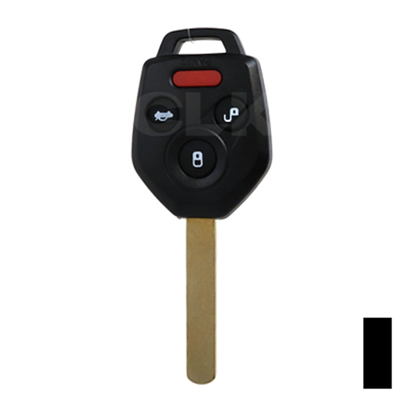 Subaru 4 Button Remote Head High Security  Key "4D60" (4B6) - By Ilco Automotive Key Ilco