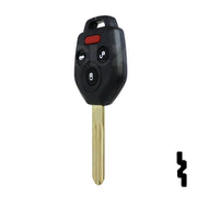 Subaru 4 Button Remote Head Key (4B1) - By Ilco Automotive Key Ilco