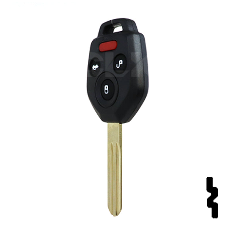 Subaru 4 Button Remote Head Key (4B1) - By Ilco Automotive Key Ilco