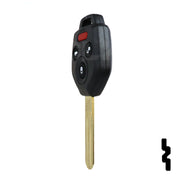 Subaru 4 Button Remote Head Key (4B1) - By Ilco Automotive Key Ilco