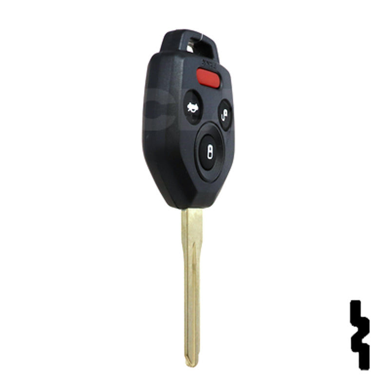 Subaru 4 Button Remote Head Key (4B1) - By Ilco Automotive Key Ilco