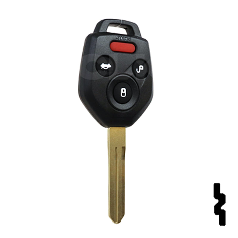 Subaru 4 Button Remote Head Key (4B1) - By Ilco Automotive Key Ilco