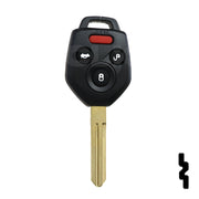 Subaru 4 Button Remote Head Key (4B1) - By Ilco Automotive Key Ilco