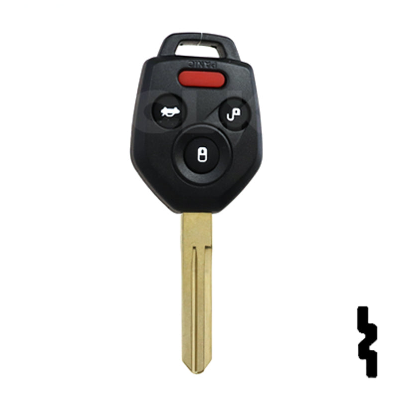 Subaru 4 Button Remote Head Key (4B1) - By Ilco Automotive Key Ilco