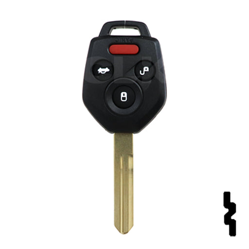 Subaru 4 Button Remote Head Key (4B1) - By Ilco Automotive Key Ilco