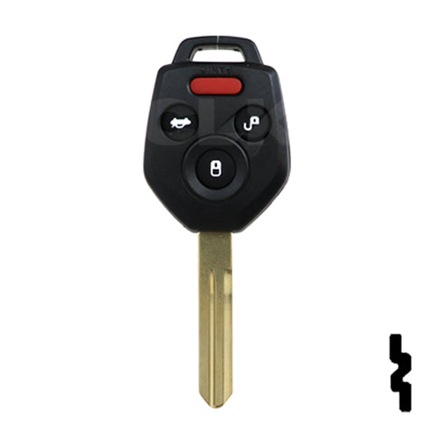 Subaru 4 Button Remote Head Key (4B1) - By Ilco