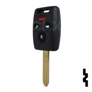 Subaru 4 Button Remote Head Key "4D62" (4B5) - By Ilco Automotive Key Ilco