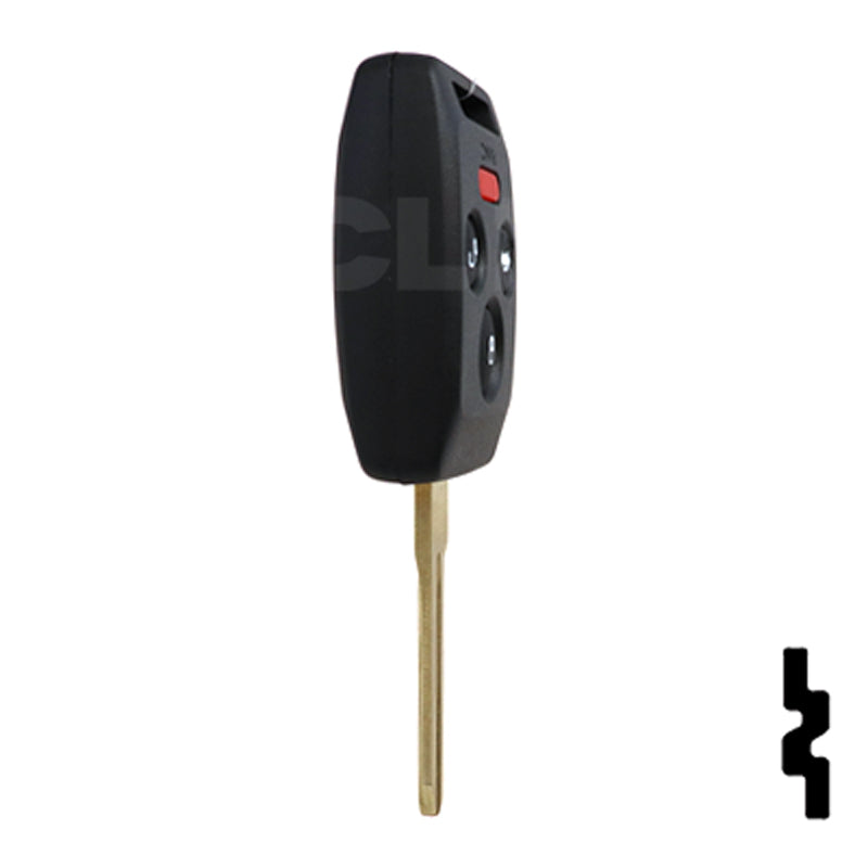 Subaru 4 Button Remote Head Key "4D62" (4B5) - By Ilco Automotive Key Ilco