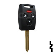Subaru 4 Button Remote Head Key "4D62" (4B5) - By Ilco Automotive Key Ilco