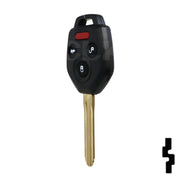 Subaru 4 Button Remote Head Key "G" Chip (4B4) - By Ilco Automotive Key Ilco