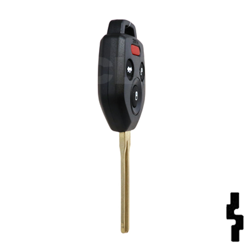 Subaru 4 Button Remote Head Key "G" Chip (4B4) - By Ilco Automotive Key Ilco
