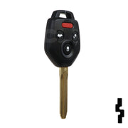 Subaru 4 Button Remote Head Key "G" Chip (4B4) - By Ilco Automotive Key Ilco