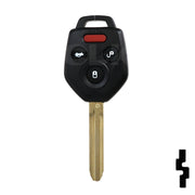 Subaru 4 Button Remote Head Key "G" Chip (4B4) - By Ilco Automotive Key Ilco