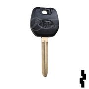 Subaru "H" Transponder Key TOY43RH-PT Automotive Key Ilco