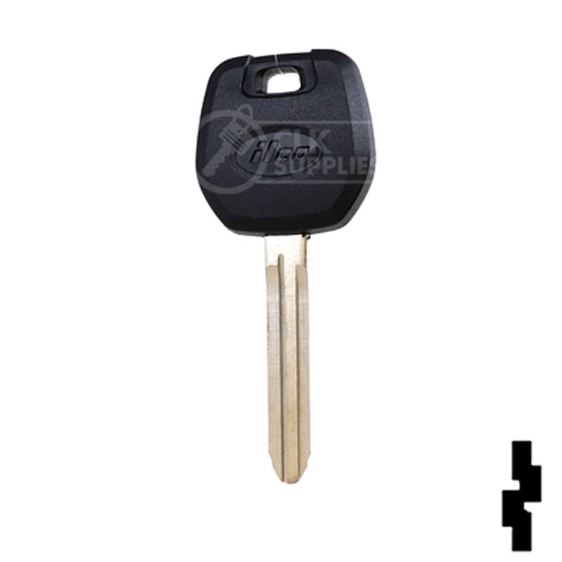 Subaru "H" Transponder Key TOY43RH-PT Automotive Key Ilco