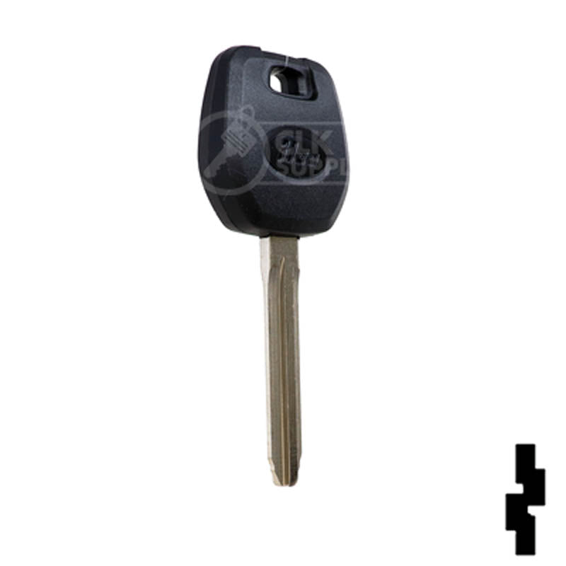 Subaru "H" Transponder Key TOY43RH-PT Automotive Key Ilco