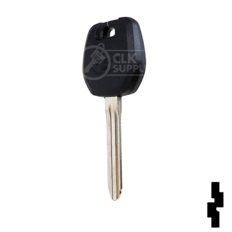 Subaru "H" Transponder Key TOY43RH-PT Automotive Key Ilco