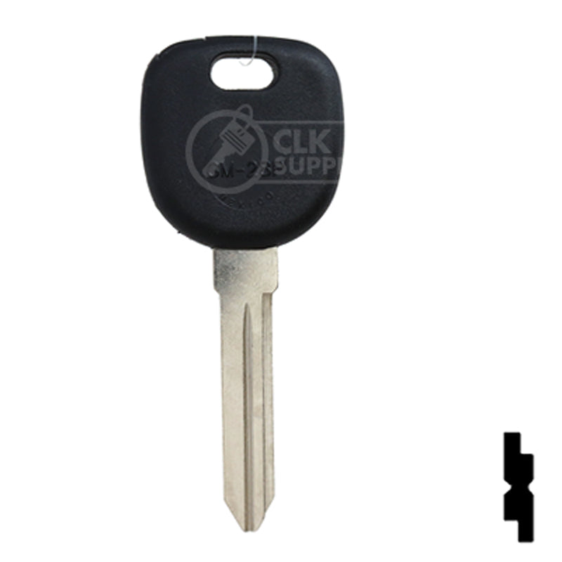 T5 Cloneable Transponder Key | GM | B99PT Automotive Key JMA USA