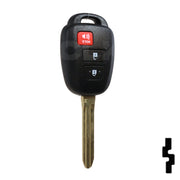 Toyota 3 Button Remote Head Key (3BH)- By Ilco Automotive Key Ilco