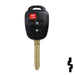 Toyota 3 Button Remote Head Key (3BH)- By Ilco Automotive Key Ilco