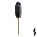 Toyota 3 Button Remote Head Key 3BLC – By Ilco Automotive Key Ilco
