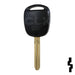 Toyota 3 Button Remote Head Key 3BLC – By Ilco Automotive Key Ilco