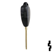 Toyota 3 Button Remote Head Key (4D-67 Transp.)(3BD1) - By Ilco Automotive Key Ilco