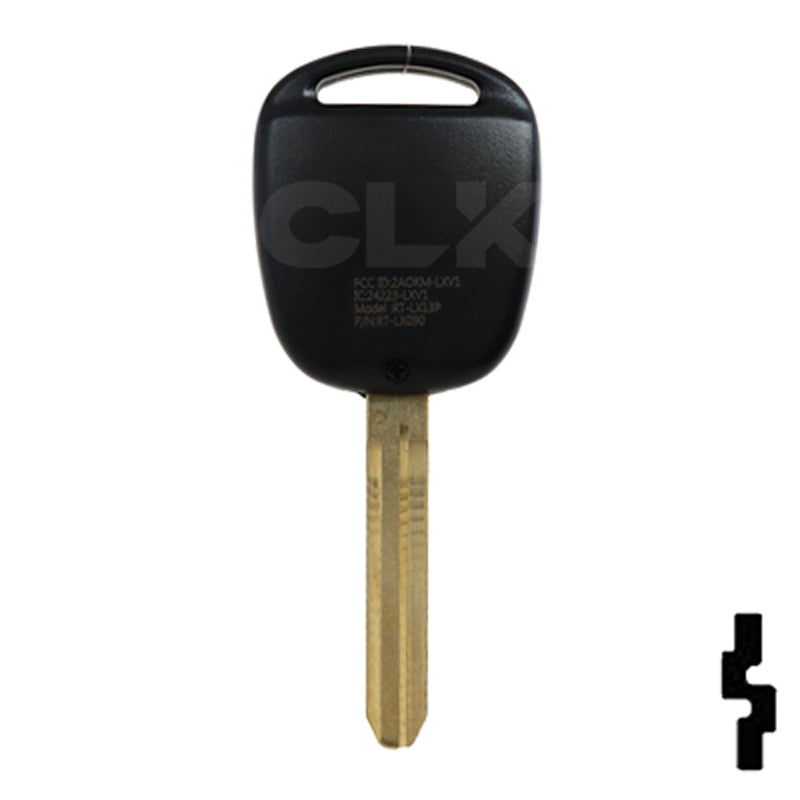 Toyota 3 Button Remote Head Key "G" Chip (3BFJ2) - By Ilco Automotive Key Ilco