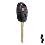 Toyota 3 Button Remote Head Key "G" Chip (3BFJ2) - By Ilco Automotive Key Ilco