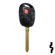 Toyota 3 Button Remote Head Key "G" Chip (3BFJ2) - By Ilco Automotive Key Ilco